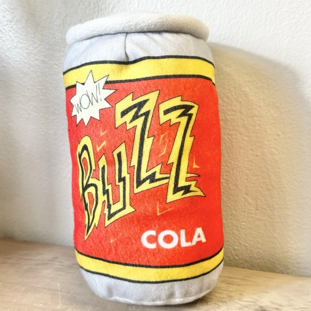 The Simpsons Buzz Cola Can Plush Universal Studios Stuffed Pillow Toy 11